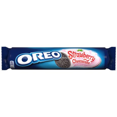 Oreo Biskivi Strawberry Cheesecake
