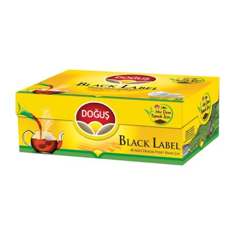 Doğuşçay Black Label Demlik Poş.48*3,2gr