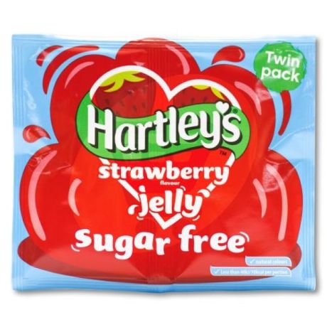 Hartleys Sugar Free Jelly Strawberry 23gr