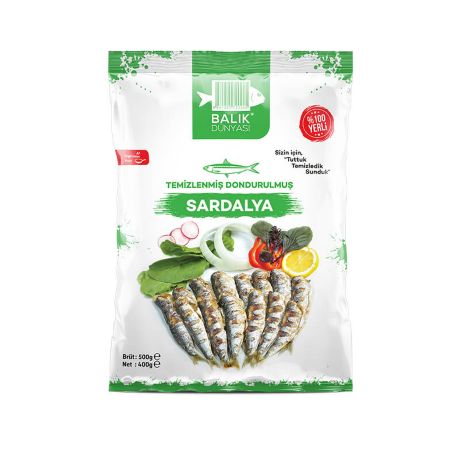 Balık Dünyası Temizlenmiş Sardalya 500 Gr