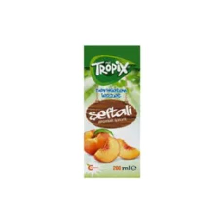Tropix Şeftali Meyve Suyu 200 Ml