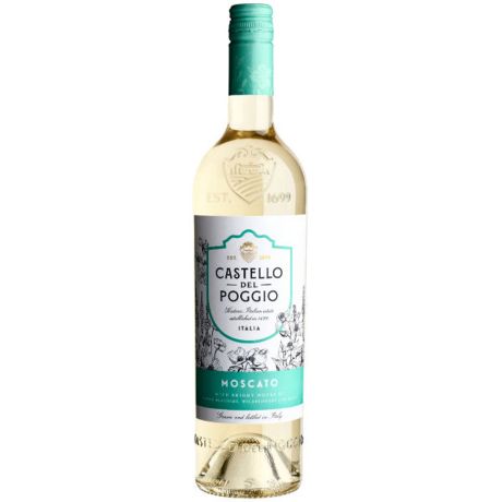 Castello Del Poggıo Moscato İtaly 75cl