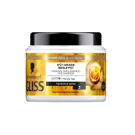 Glıss Maske 4u 1 Arada 400ml Nem.