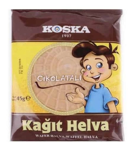 Koska Kagıt Helva Cıkolatalı 45gr
