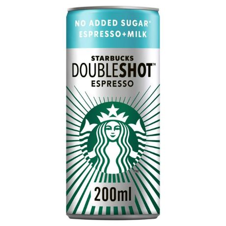 Starbucks Double Shot No Sugar 200 Ml