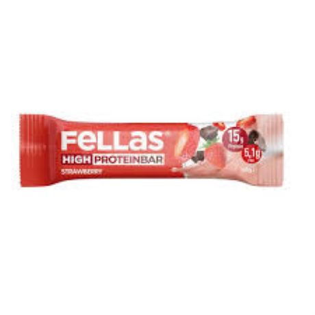 Fellas Hıgt Protein Bar Strawberry 50gr