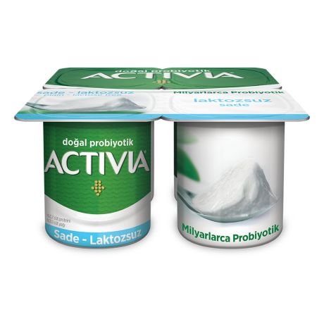 Danone Actıvıa Laktozsuz Sade 4lu