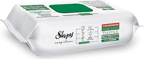 Sleepy Yuzey Temızlık Havlusu Lılyım 100 Lu