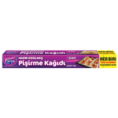 Hazır Kesilmiş Pişirme Kağıdı 16lı