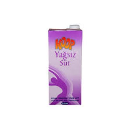 Koop Sut Yagsız 1 Lt