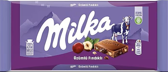 Mılka Tablet Uzumlu&fındıklı 80 Gr