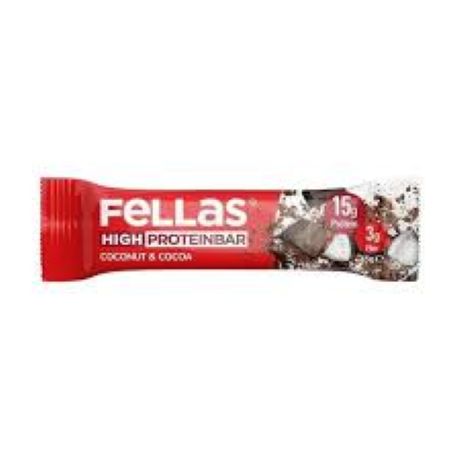 Fellas Hıgt Protein Bar Coconut-cacao 50gr
